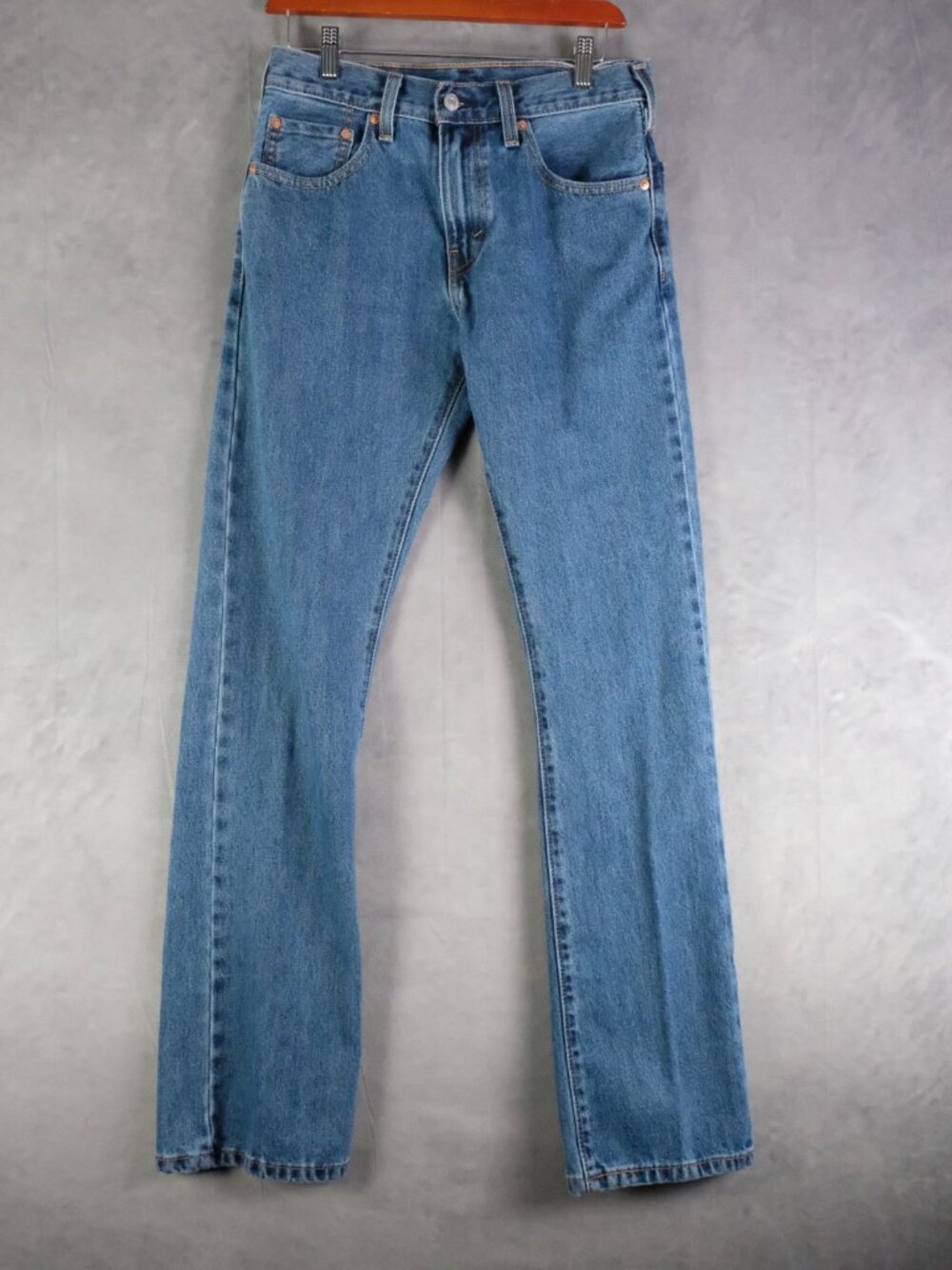 Levis 517 Jeans Mens 29X34 Blue Bootcut Medium Wash Heavyweight Retro Denim
